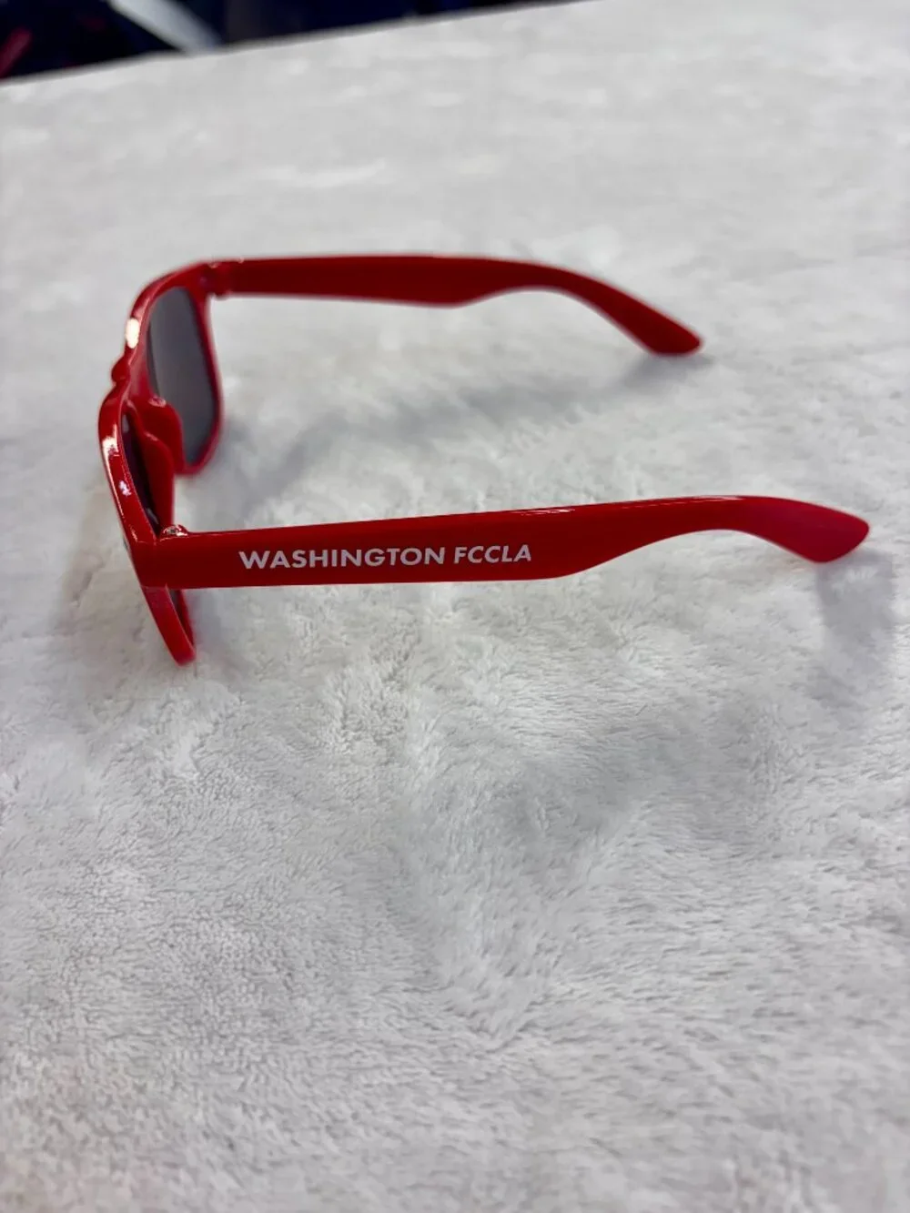 Washington FCCLA Red Sunglasses --- Great Condition!!